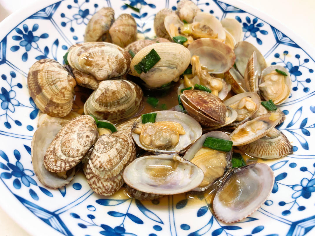 葱油花甲(鲜到眉毛飞)