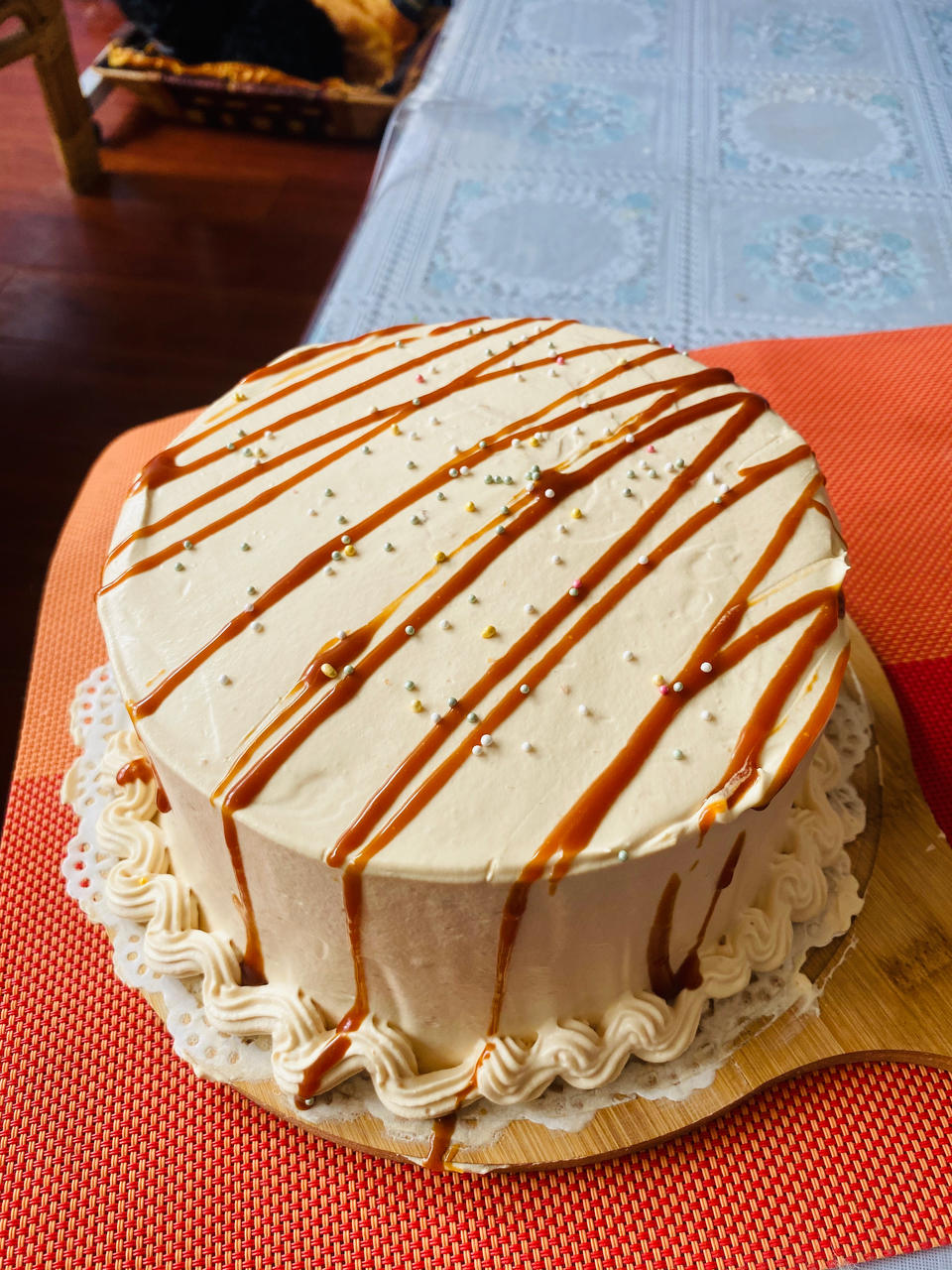 焦糖可可漩涡蛋糕—北鼎烤箱食谱