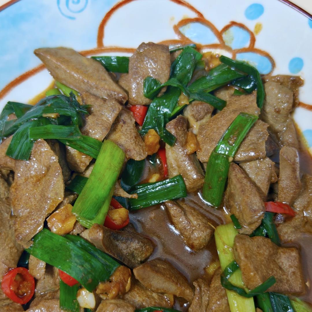 这样炒的猪肝鲜嫩入味，一点都不腥，特别好吃😋