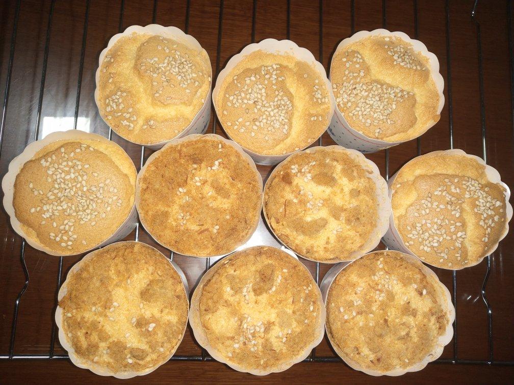 纸杯蛋糕 8寸戚风蛋糕的量