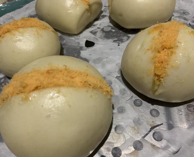 肉松馒头的做法