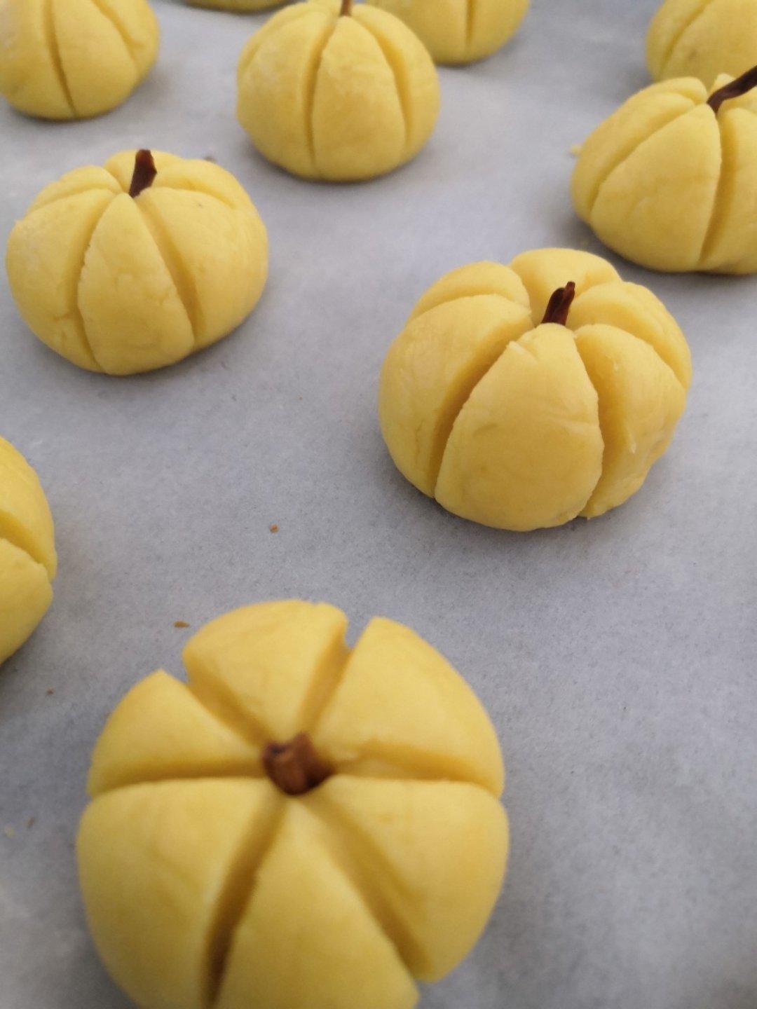 酥脆的南瓜饼干「万圣节」