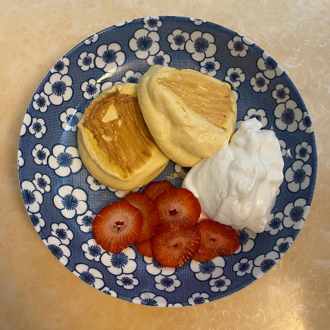 简易舒芙蕾松饼