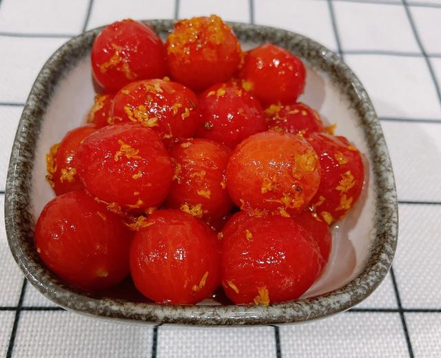 #夏日居家甜品#桂花蜜小番茄🍅的做法