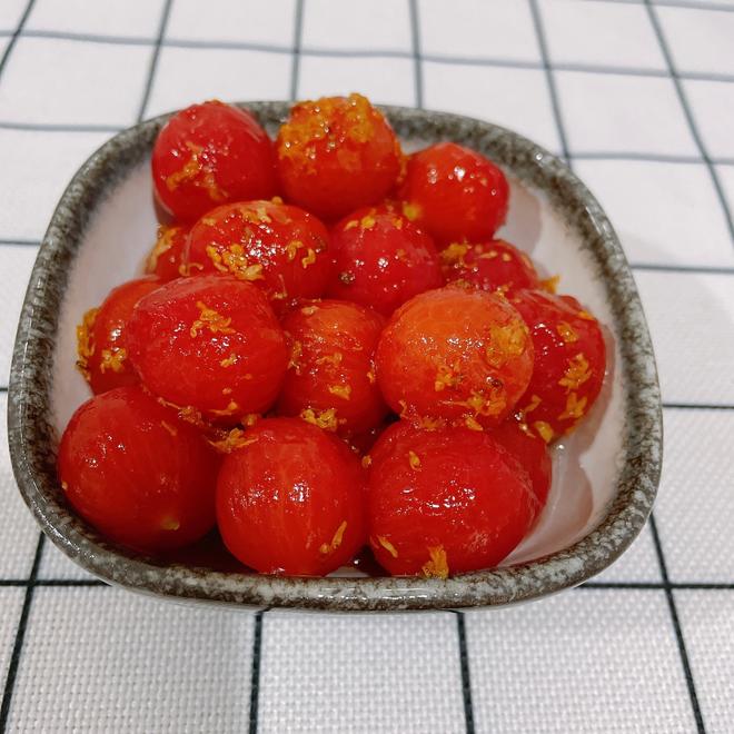 #夏日居家甜品#桂花蜜小番茄🍅的做法
