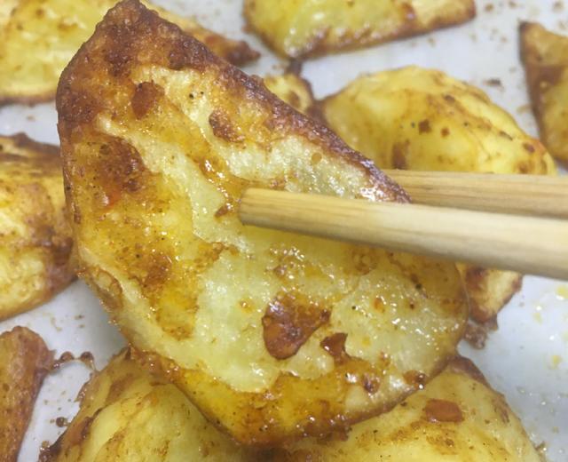 烤土豆👉香辣味的做法