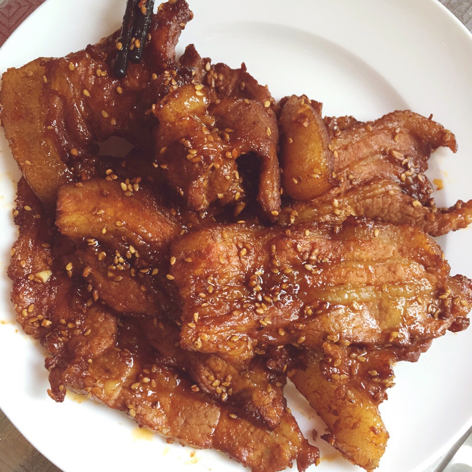 韩式烤五花肉