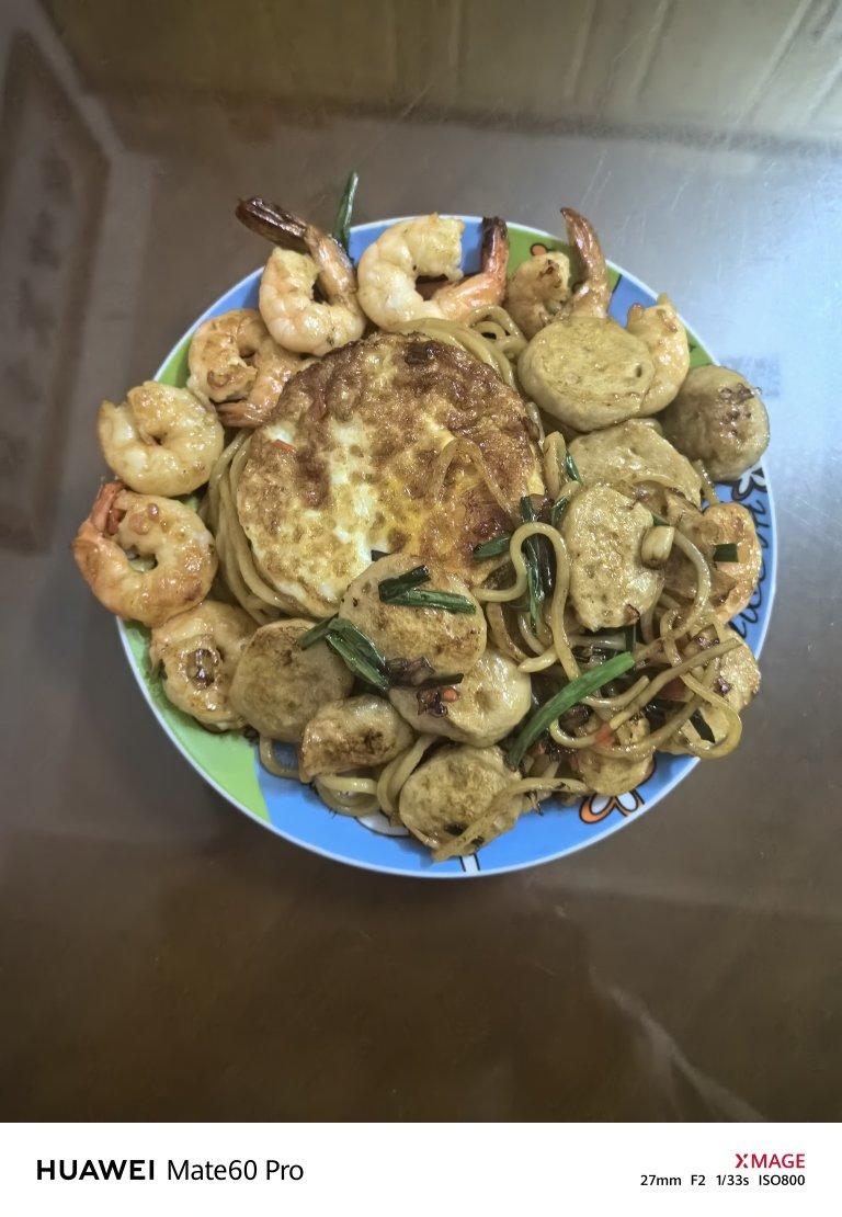 港式豉油皇炒面/改良熟面条版