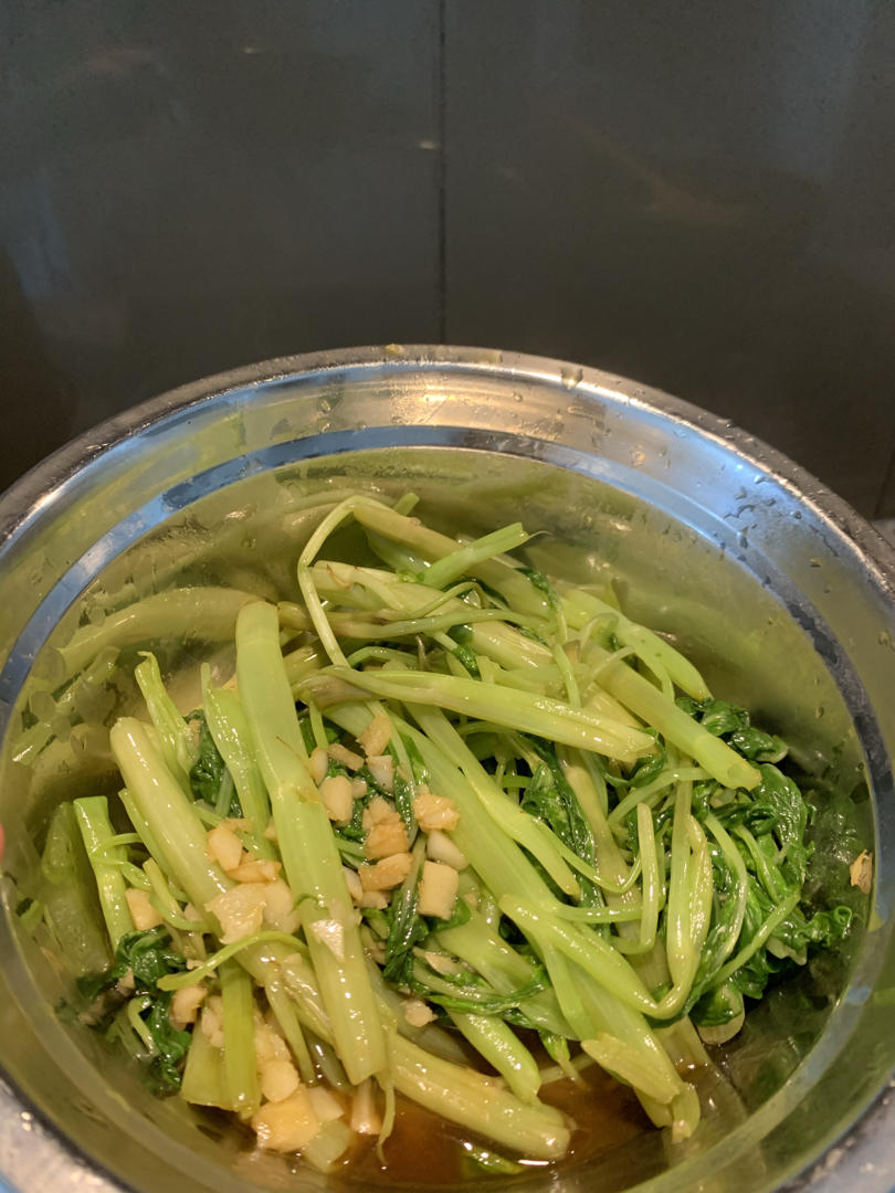 蒜蓉腐乳炒通心菜