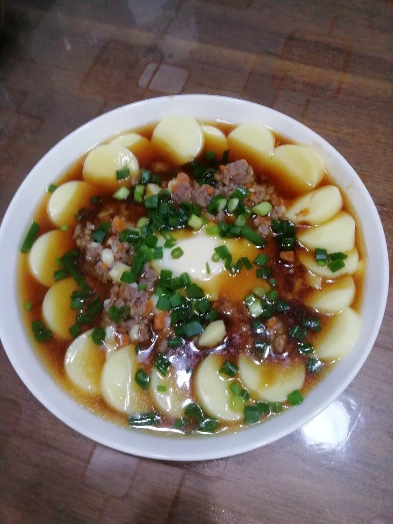 日本豆腐蒸肉沫