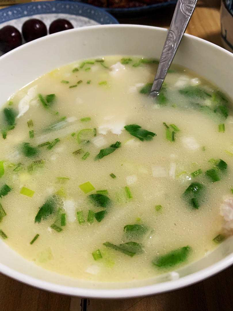奶白奶白的豆腐鱼头汤