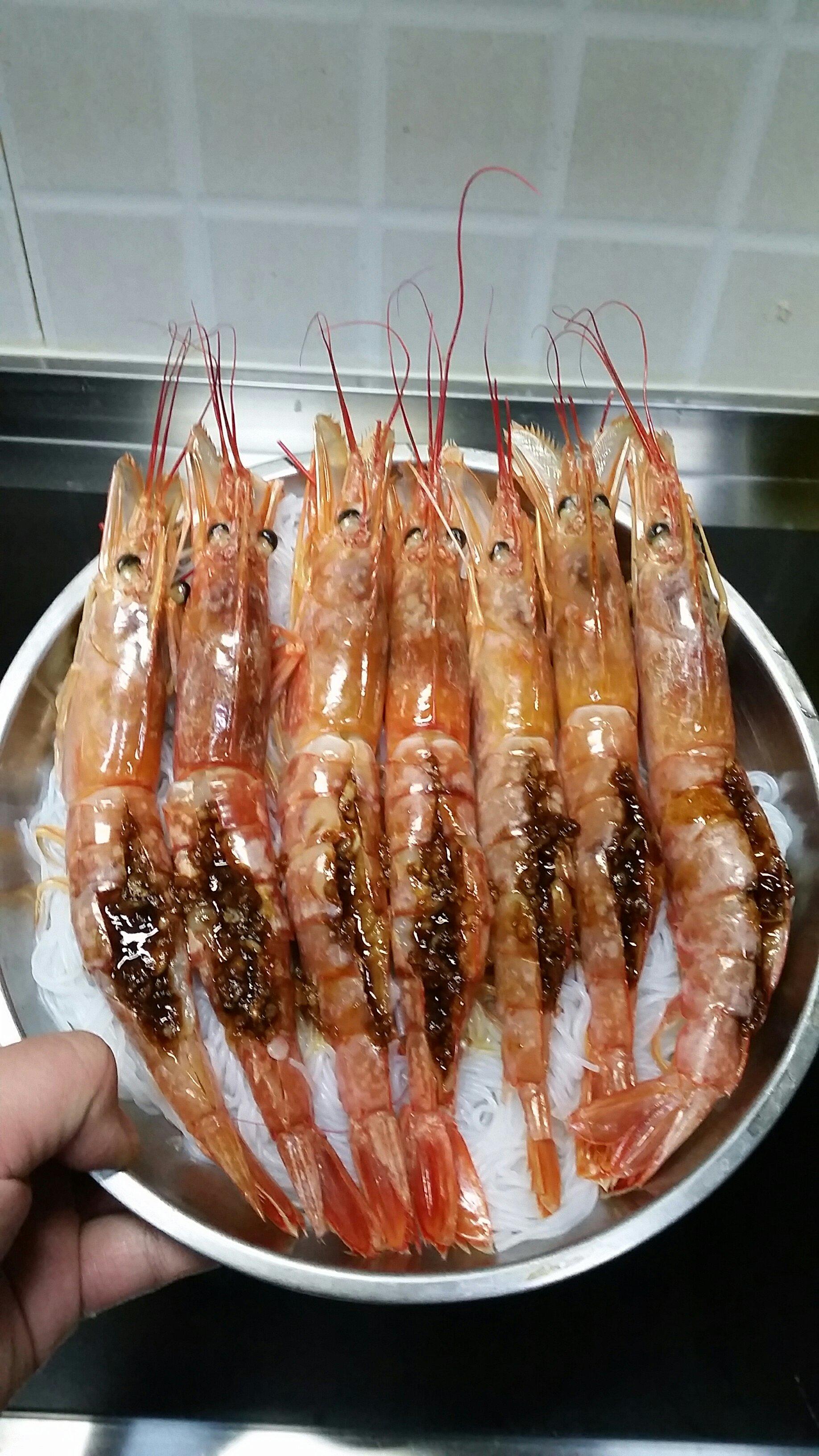 清蒸阿根廷红虾
