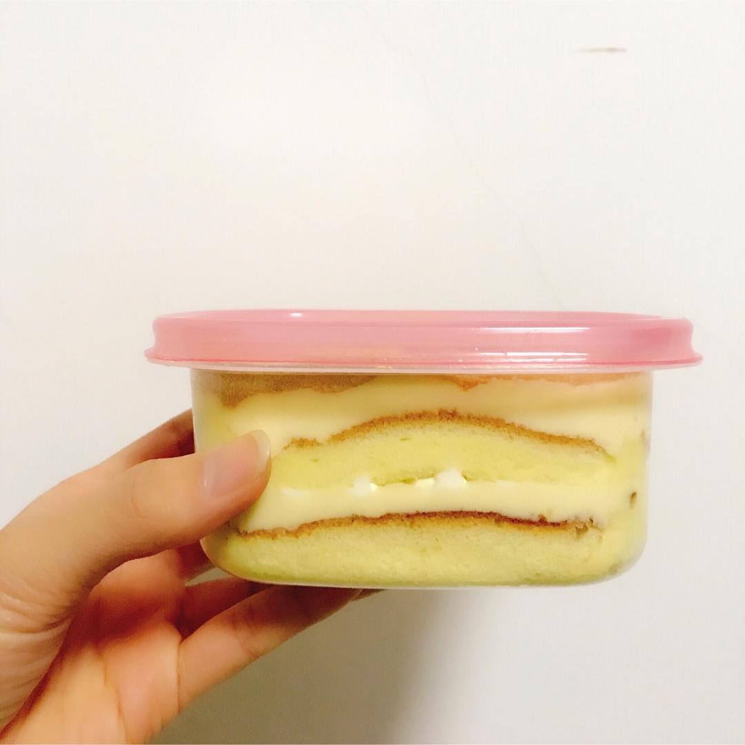 日式豆乳盒子蛋糕