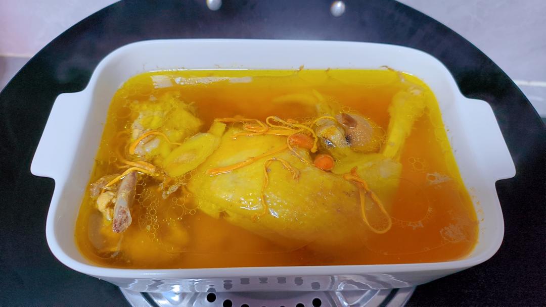 隔水蒸鸡汤