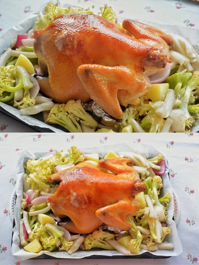 脆皮烤鸡｜新年第一餐（北鼎烤箱食谱）