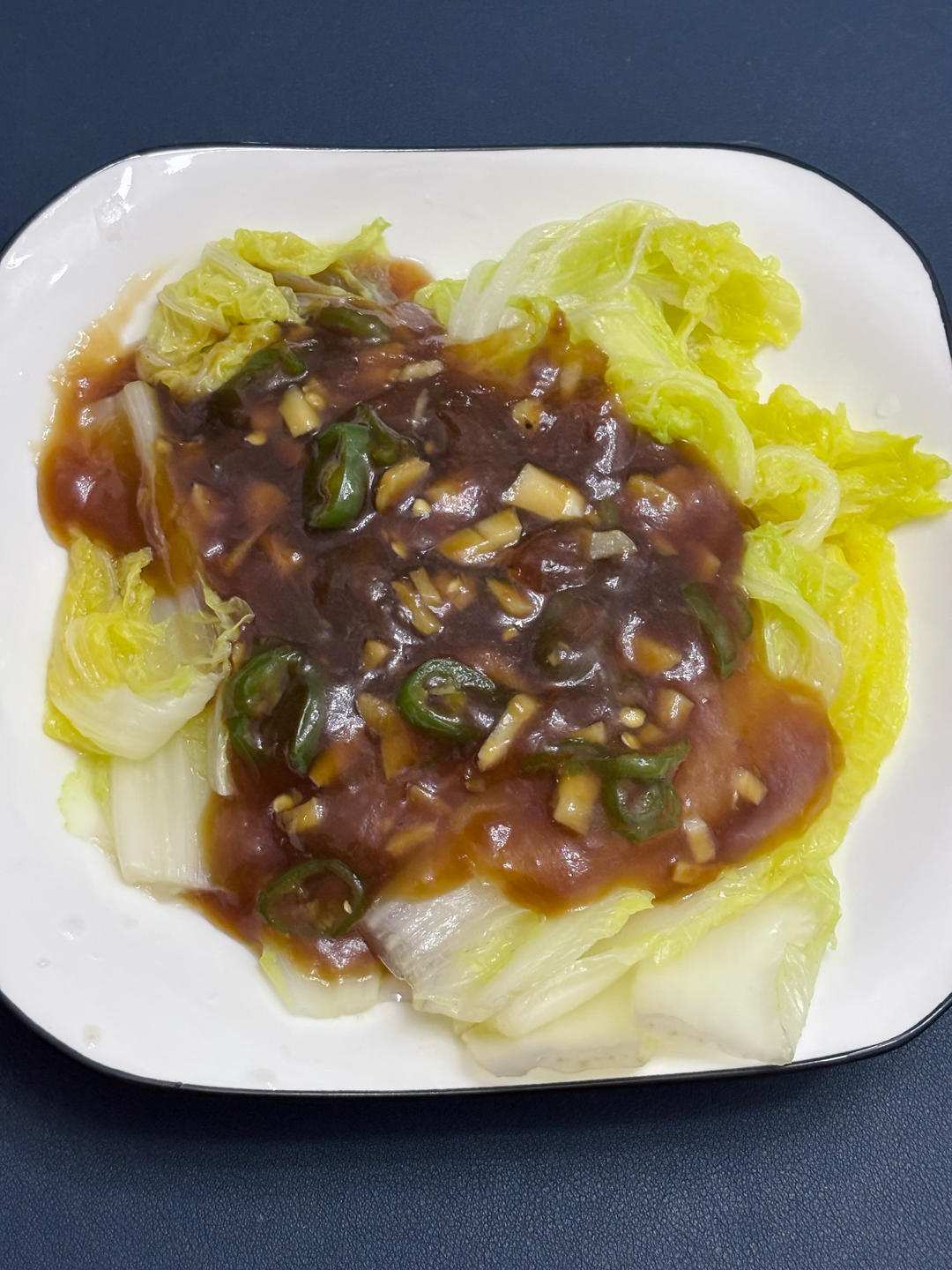 5分钟蒜蓉蚝油娃娃菜‼️健康低脂不长胖
