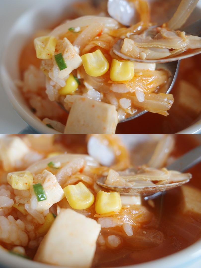 ✨快手一人食✨海鲜豆腐泡菜汤❗️