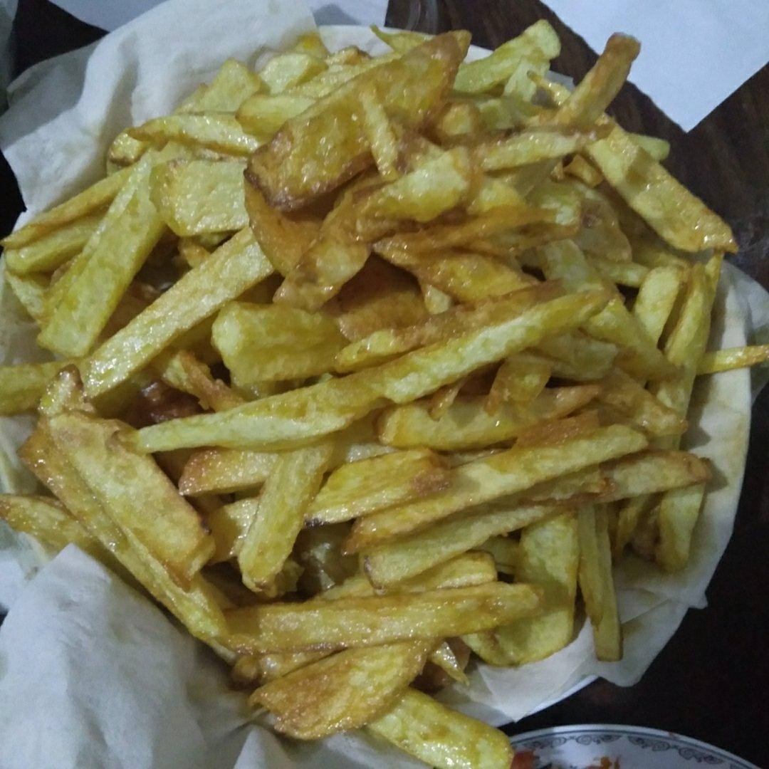 自制薯片，绿色无添加剂，健康美味