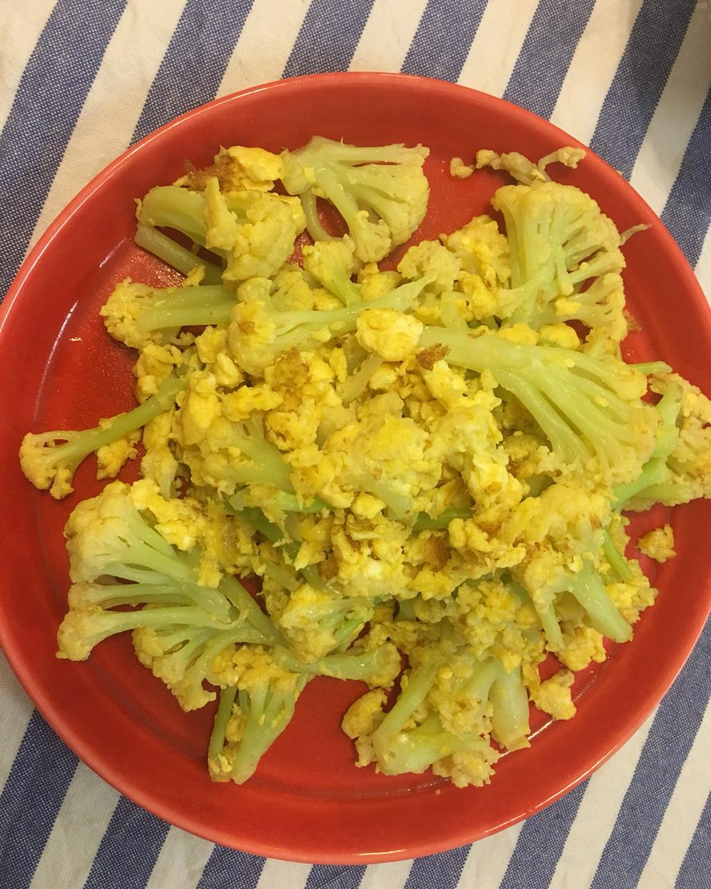 nicc_xu做的花菜炒蛋