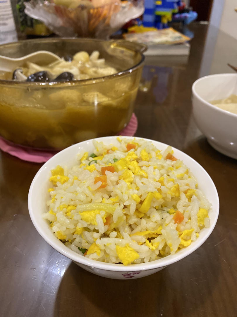 极速粒粒分明蛋炒饭