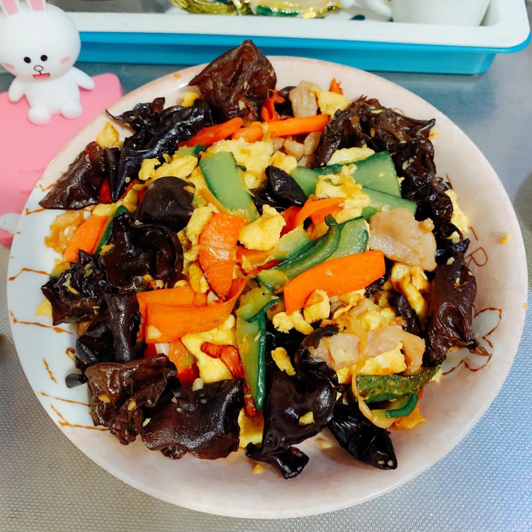 厨师长教你：“木须肉”的家常做法，营养丰富很适合老人孩子