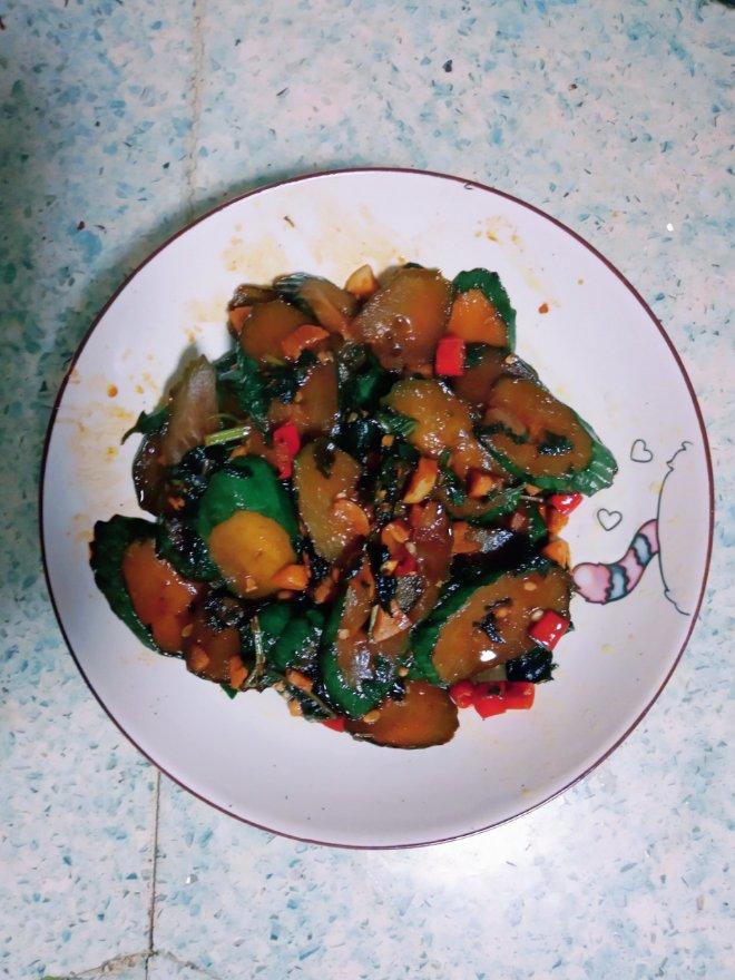 紫苏煎黄瓜