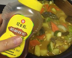 无油食谱—泰式黄咖喱牛肉的做法 步骤18