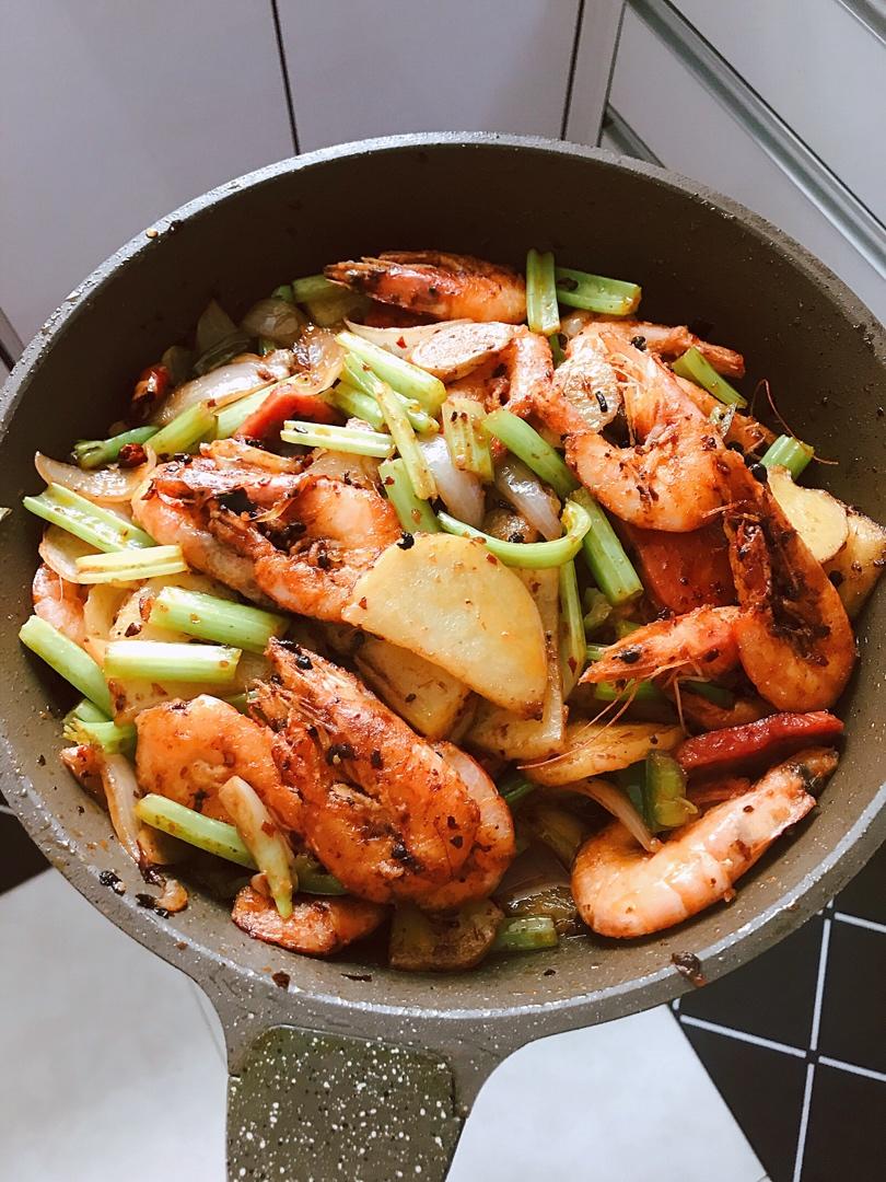 干锅虾虾（最详细的图文解说）