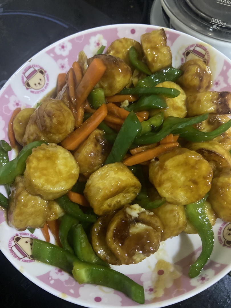 思乐冰姐姐做的家常红烧日本豆腐超级下饭菜