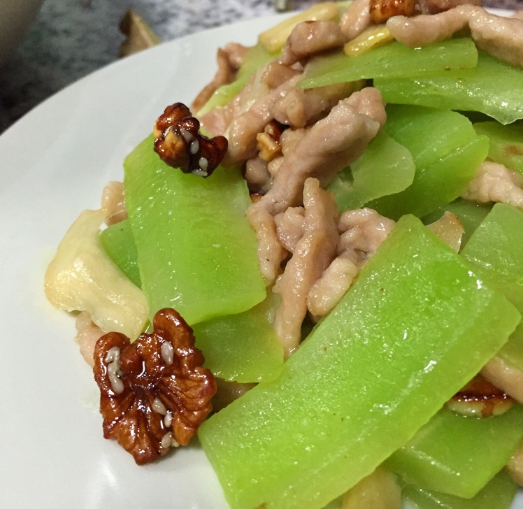 青笋肉片