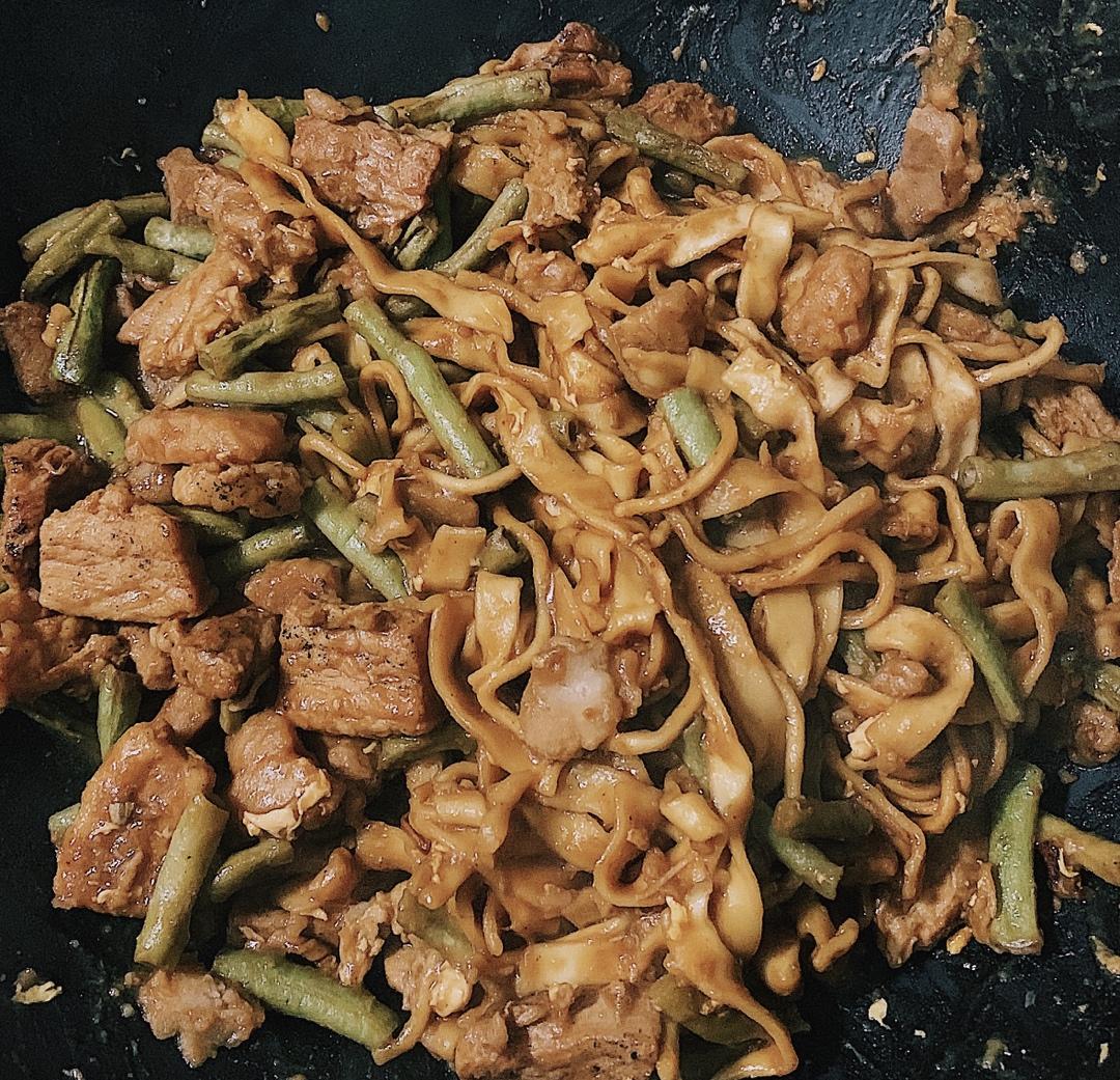 豆角焖面