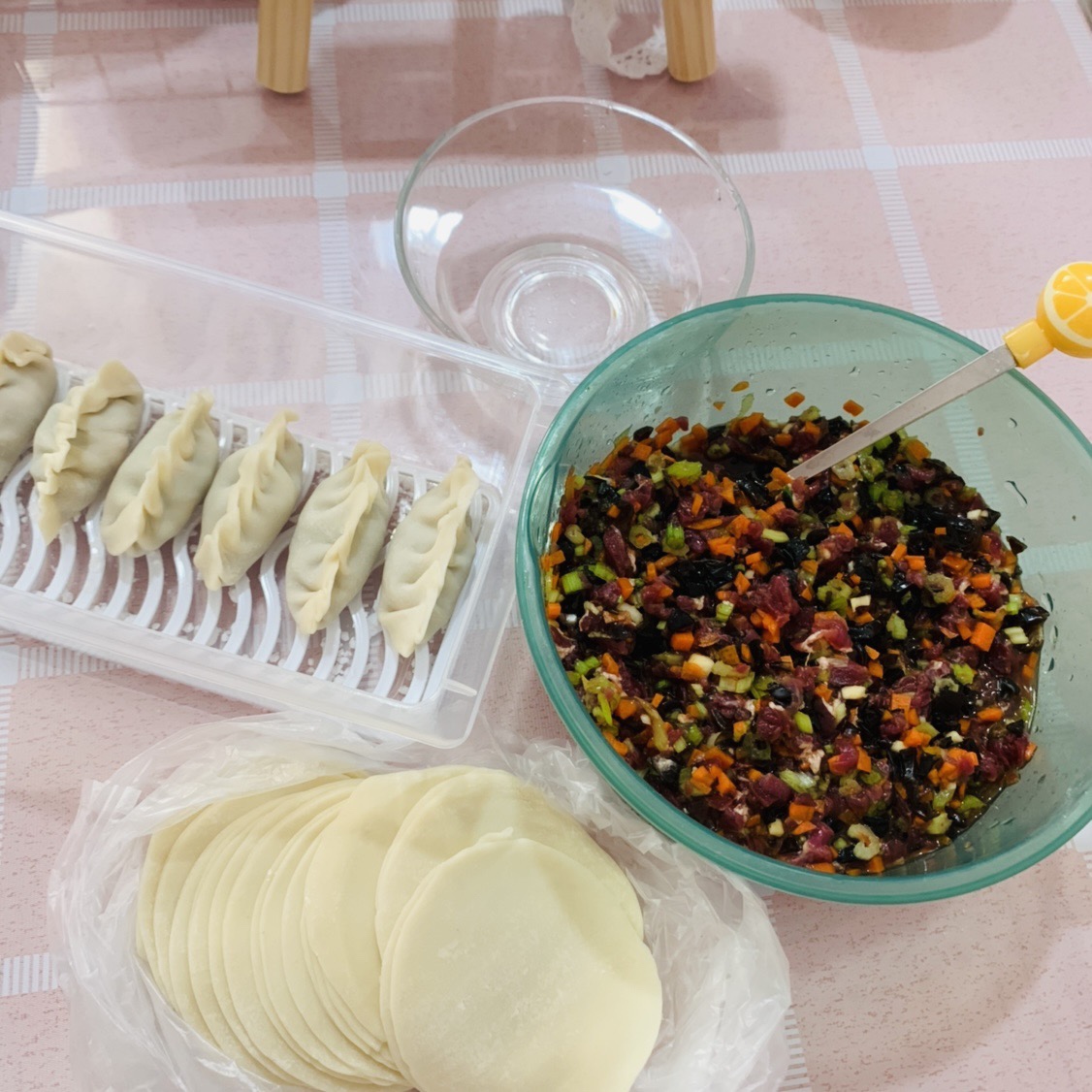 牛肉芹菜水饺（减肥）