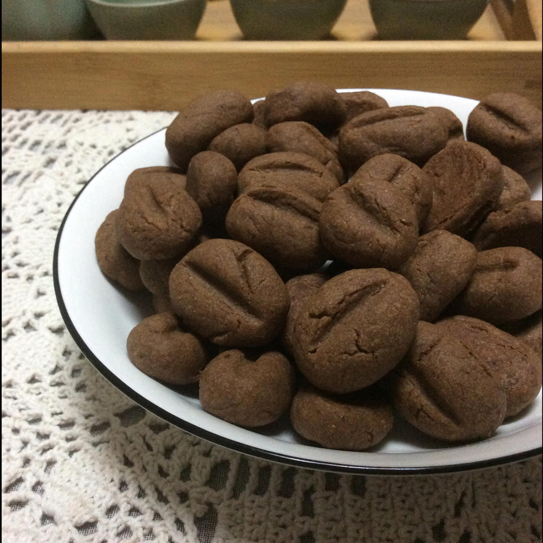 咖啡豆豆饼干