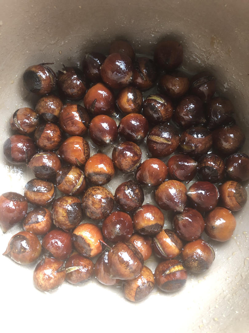 电饭煲糖炒栗子