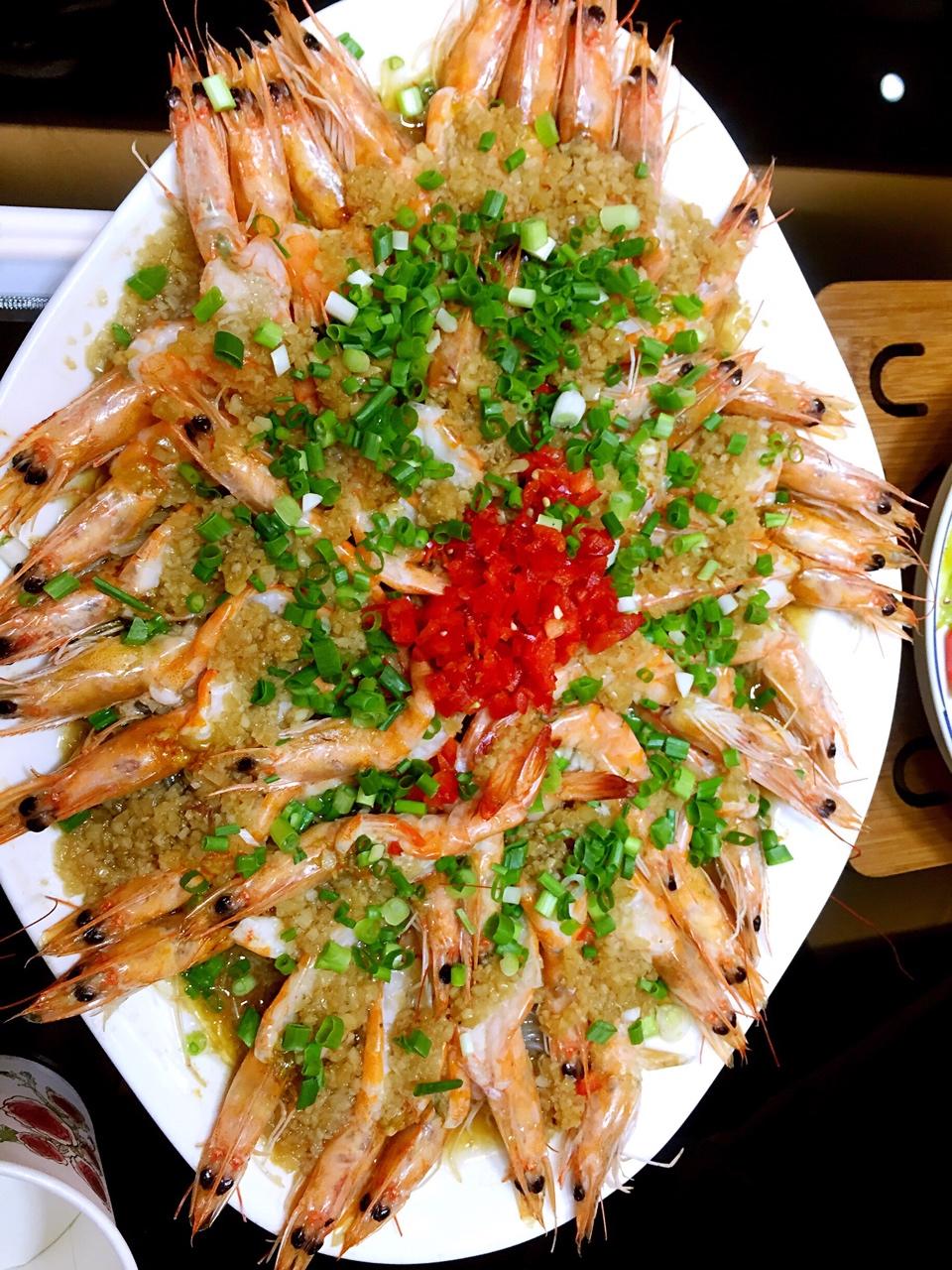 蒜蓉粉丝蒸虾