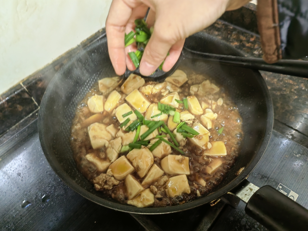 超级下饭的小炒肉沫豆腐的做法 步骤7