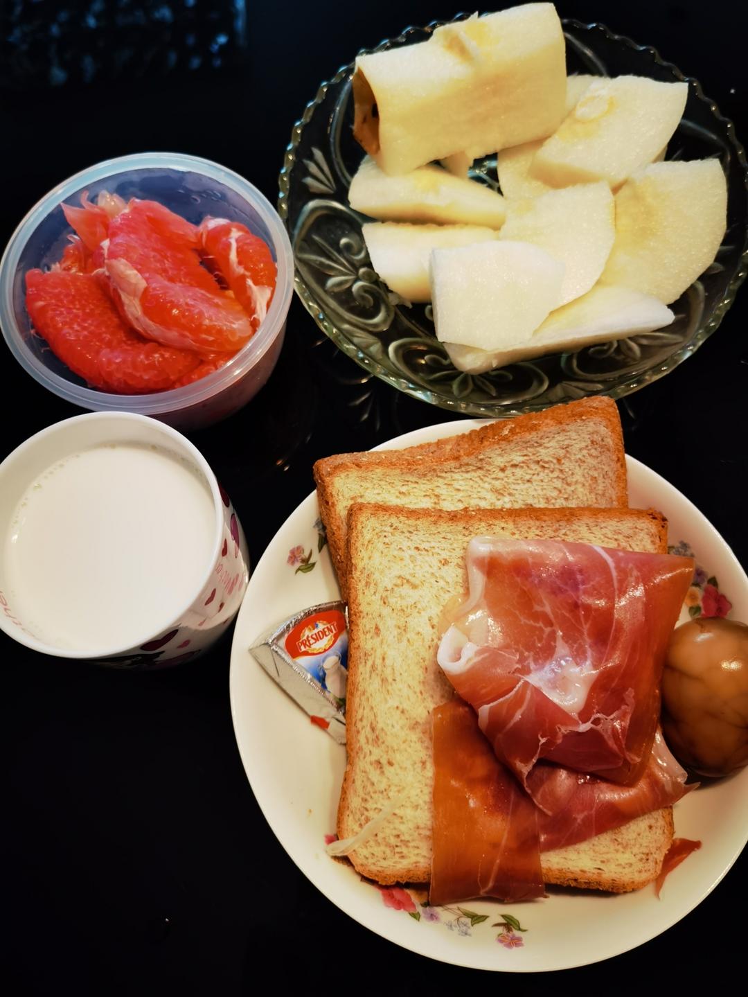初中生的早餐