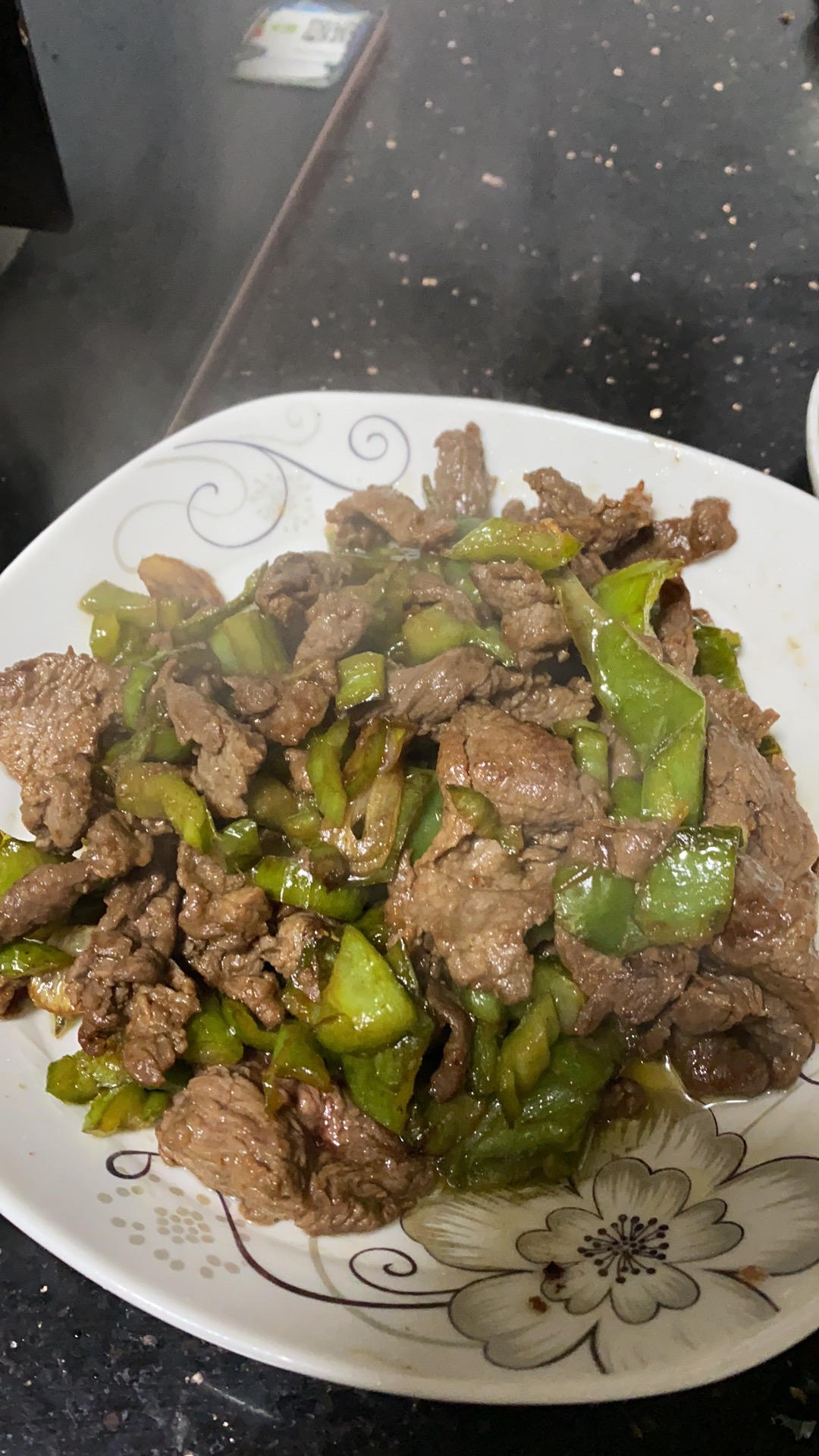 尖椒炒牛肉