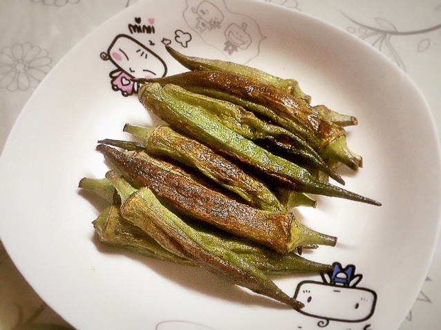 盐烤秋葵