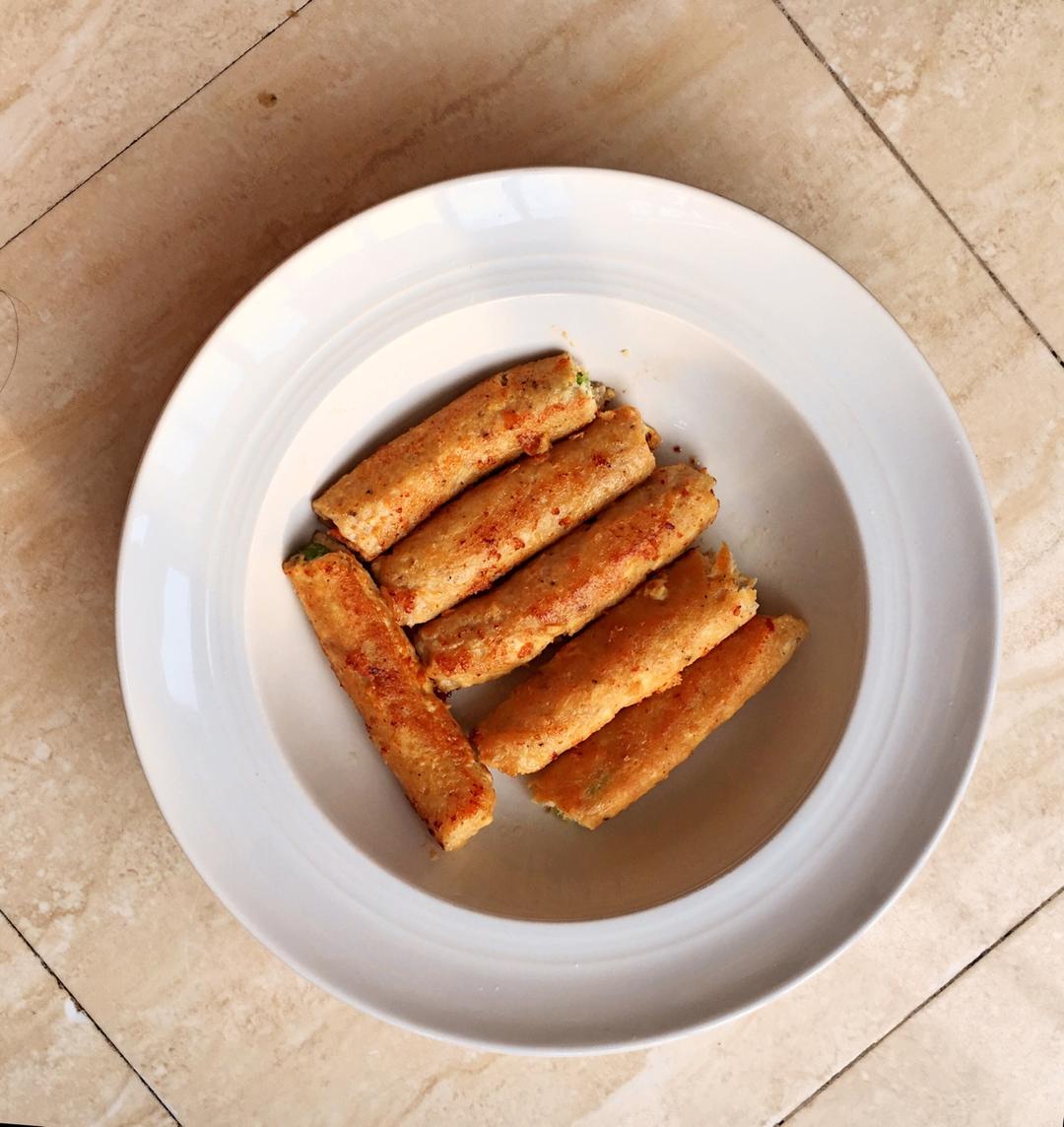 小羽私厨之芦笋鸡肉卷