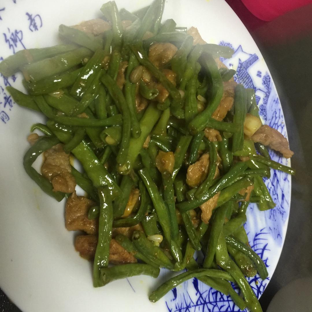 线豆儿炒肉