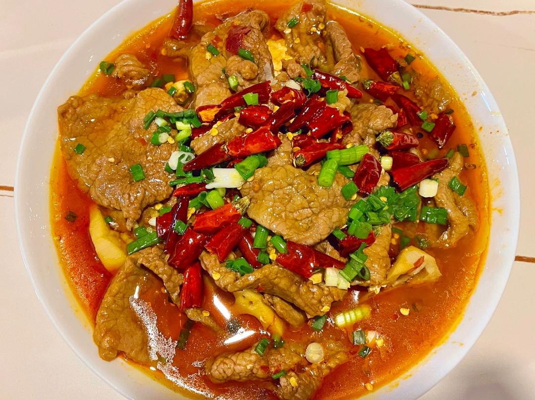 超下饭水煮豆花牛肉