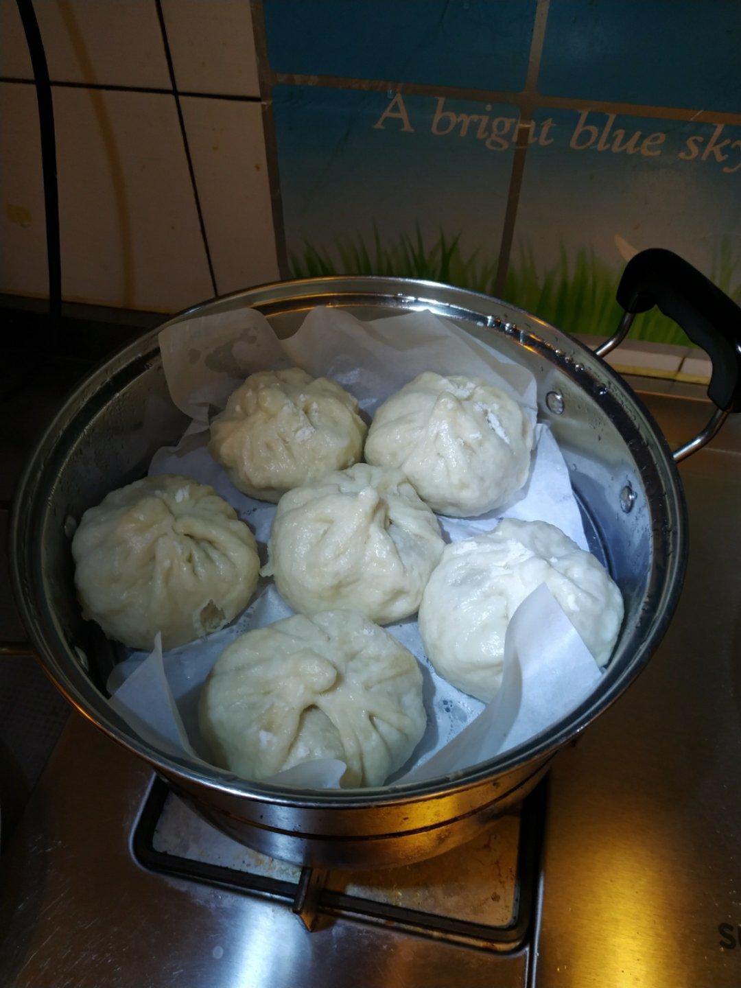 白萝卜丝馅包子