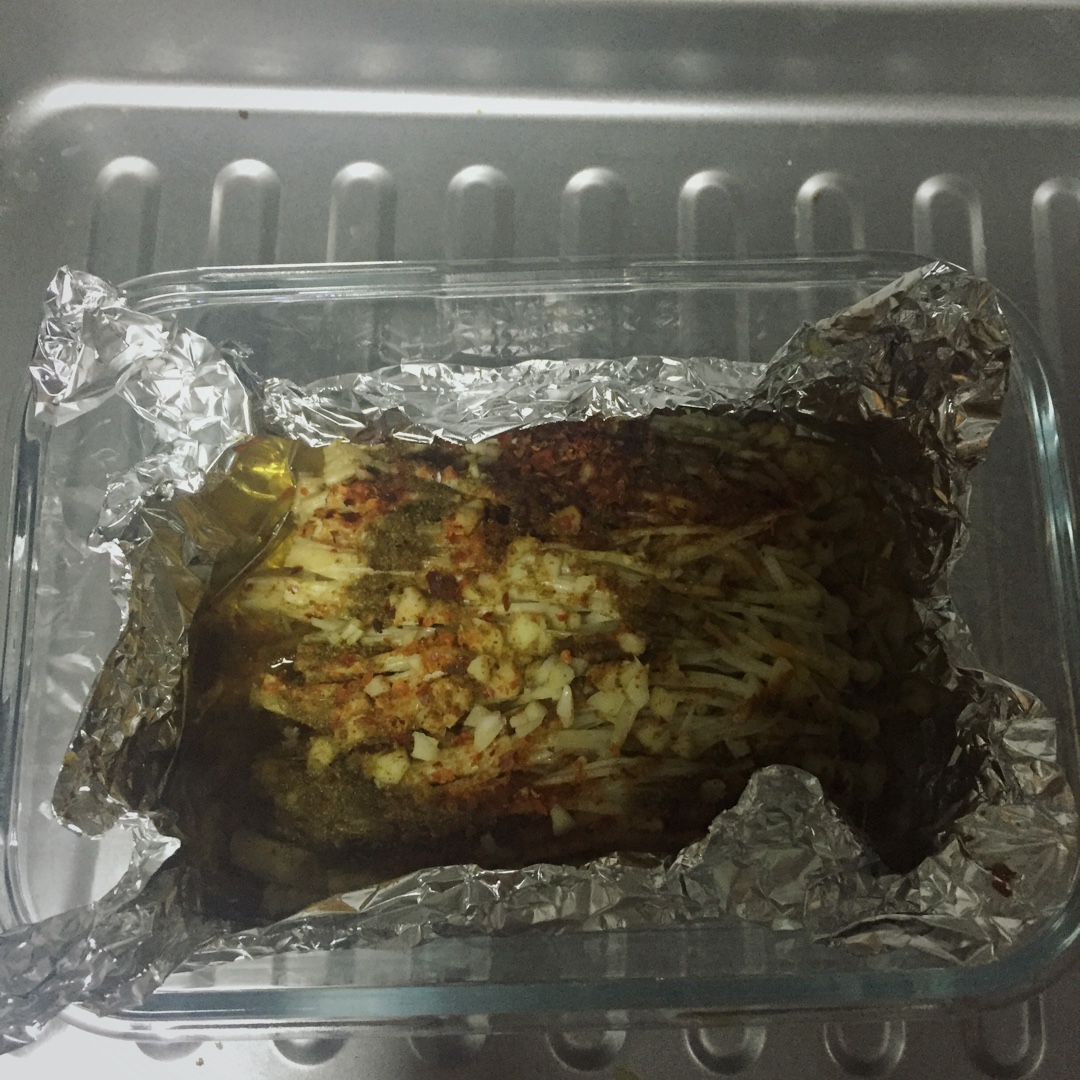 烤金针菇
