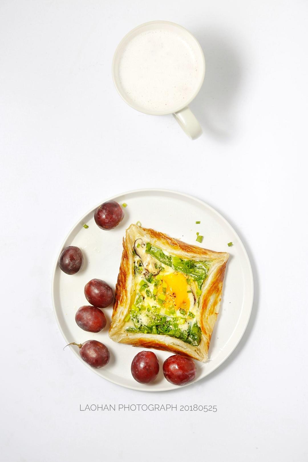 健康法式早餐-火腿奶酪荞麦格雷饼 Galette (仿魔都网红款)