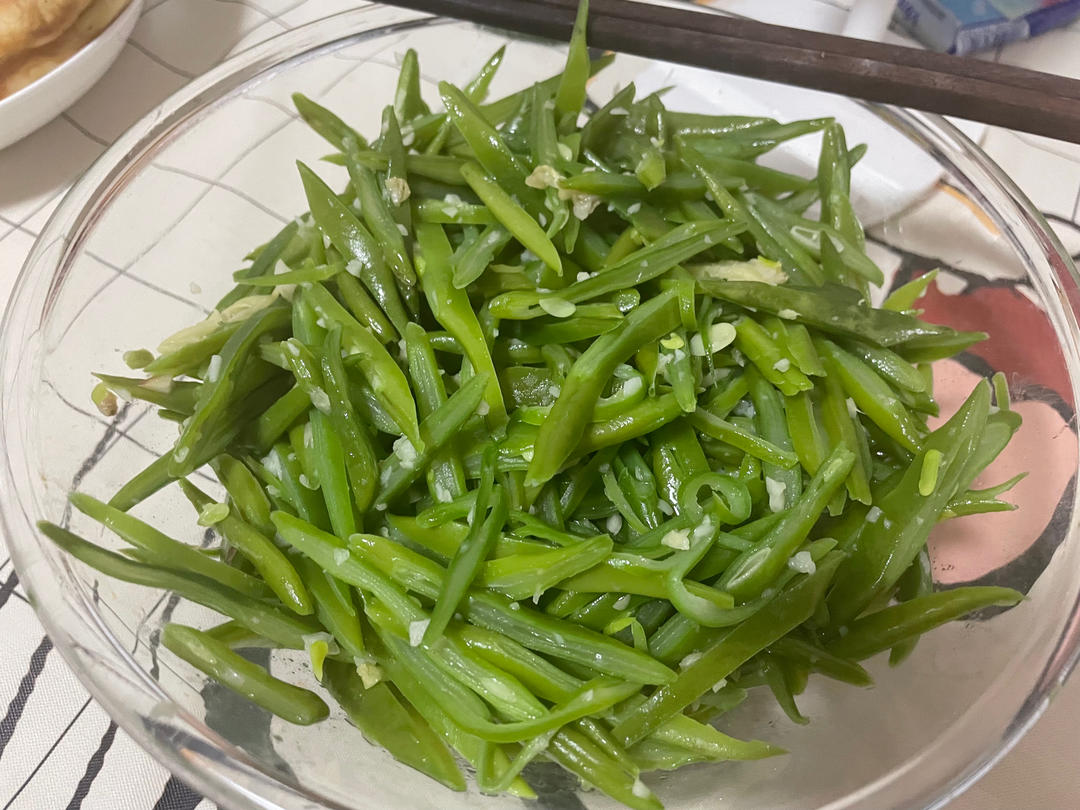 清炒扁豆角丝