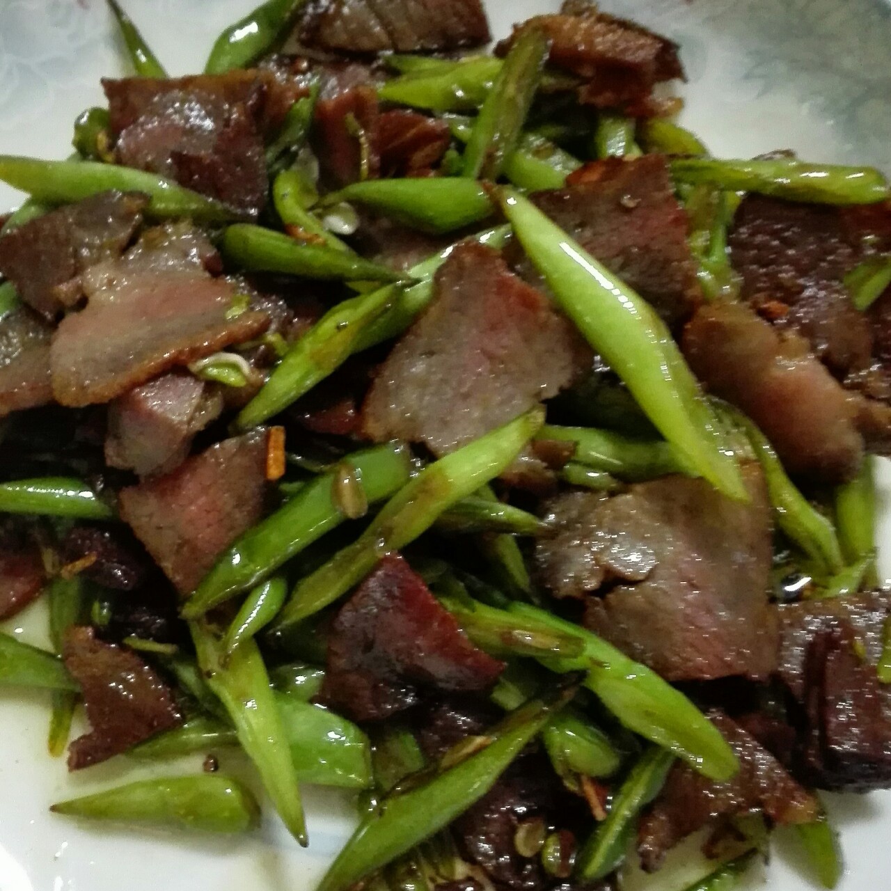 四季豆炒肉