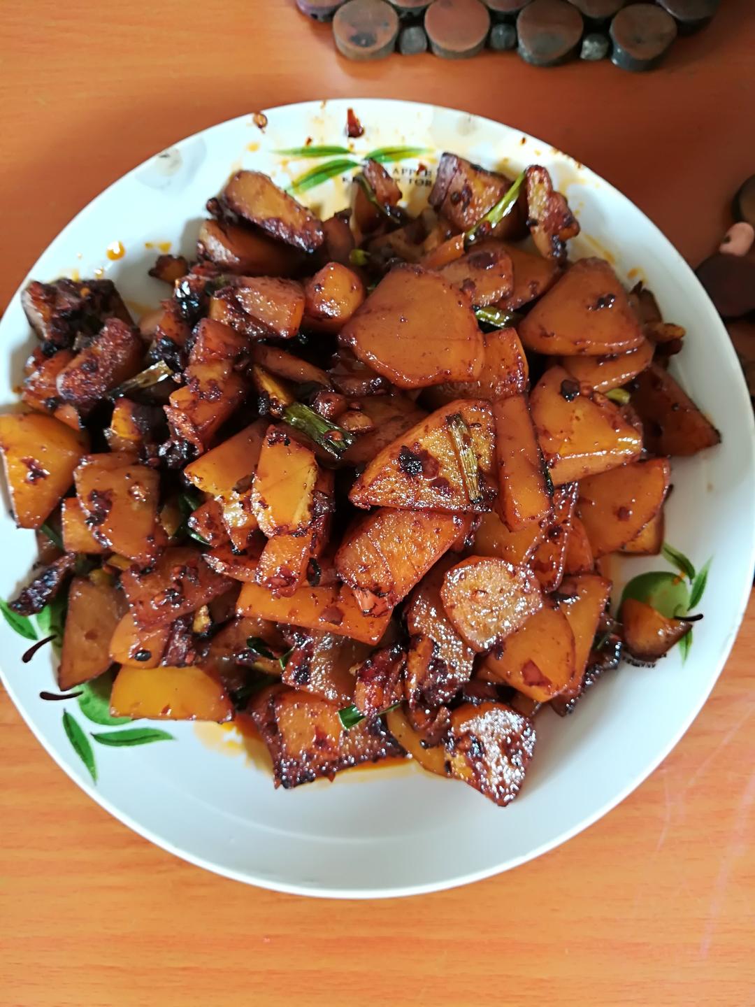 红烧土豆块的做法