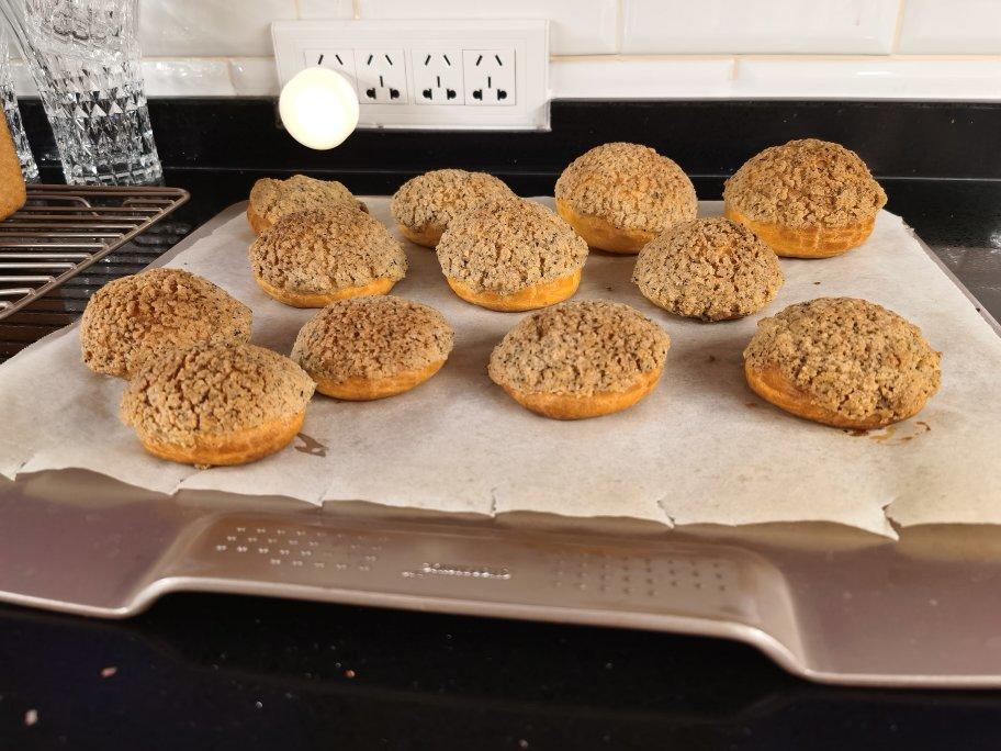 伯爵红茶酥皮泡芙