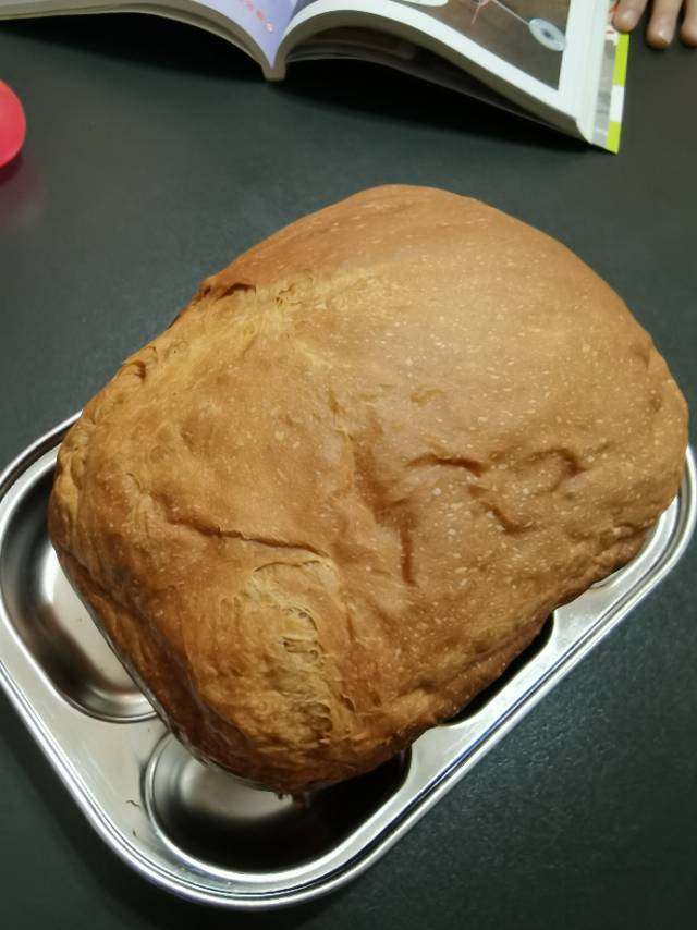 东菱面包机也能做出松软可口的吐司（懒人版）